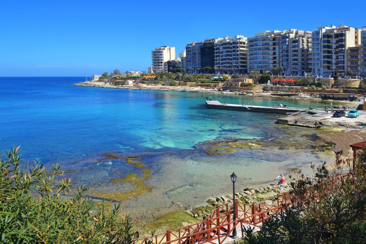 Seafront Lux Apart Inc Pool, Upmarket Area Sliema Eksteriør billede