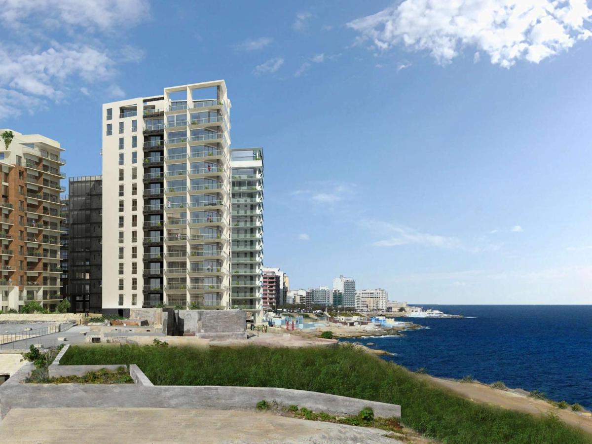 Seafront Lux Apart Inc Pool, Upmarket Area Sliema Eksteriør billede