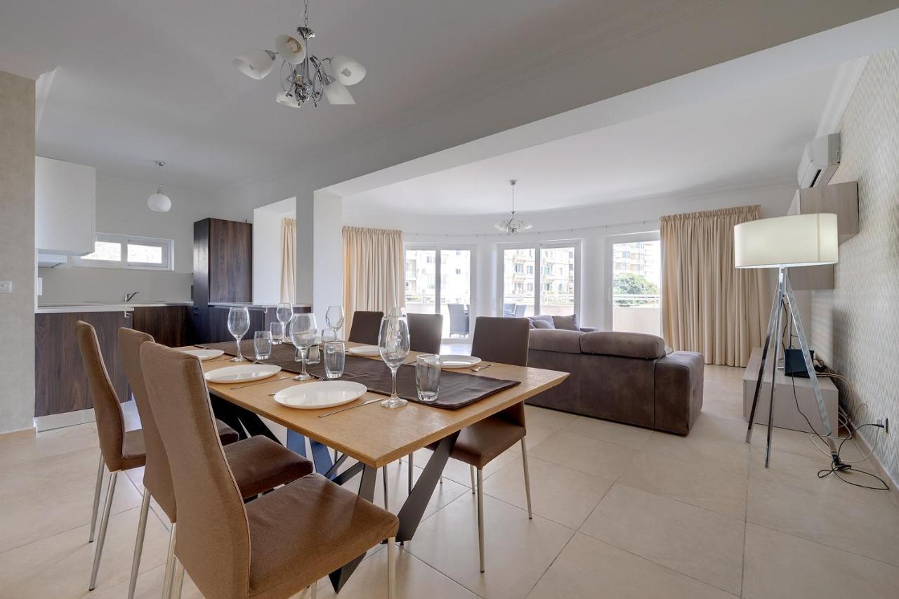 Seafront Lux Apart Inc Pool, Upmarket Area Sliema Eksteriør billede